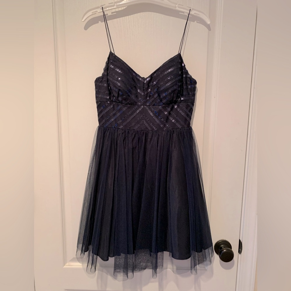 Navy Blue Bridesmaid dress